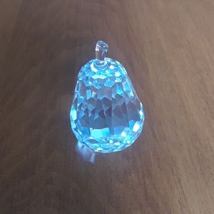Crystal Pear Ornament
